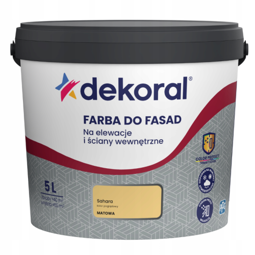 Dekoral Farba akrylowa do fasad Sahara 5L