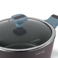 STARKE PRO Zestaw garnków na indukcję marmurowych Luxury Grey II 8 elementów