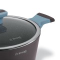 STARKE PRO Zestaw garnków na indukcję marmurowych Luxury Grey II 8 elementów