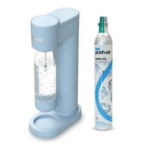 DAFI Saturator do wody PushAir lazurowy + nabój CO2 + butelka 0,7