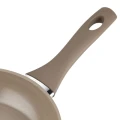 FLORINA Zestaw 3 patelni aluminiowych Mokka 20, 24 i 28 cm