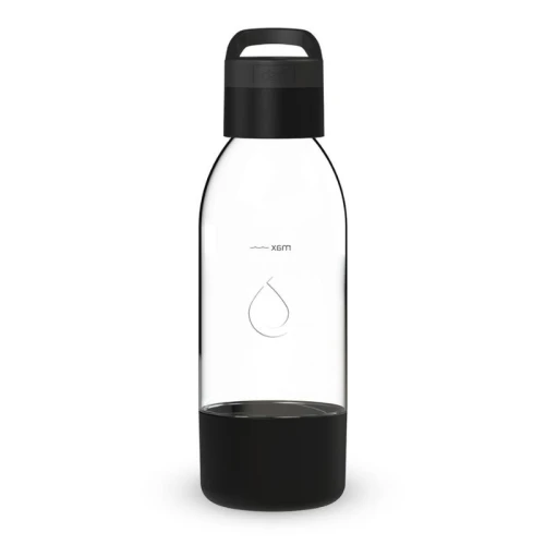 DAFI Butelka do saturatora PushAir 0,5 l czarna z uchwytem