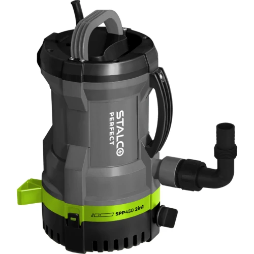 Stalco perfect Pompa zanurzeniowa do wody brudnej 2w1 450W SPP250-2in1