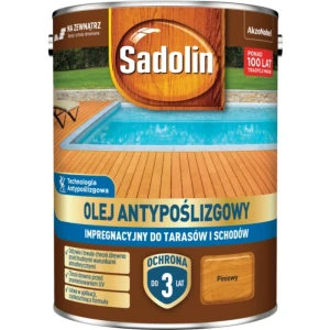 Sadolin Olej Antypoślizgowy Piniowy 4,5L