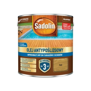 Sadolin Olej Antypoślizgowy Dąb 2,5L
