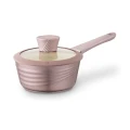 STARKE PRO Zestaw garnków ceramicznych na indukcję Naturale Rose Gold 10 elementów