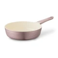 STARKE PRO Zestaw garnków ceramicznych na indukcję Naturale Rose Gold 10 elementów