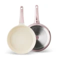 STARKE PRO Zestaw garnków ceramicznych na indukcję Naturale Rose Gold 10 elementów