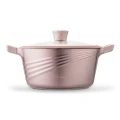 STARKE PRO Zestaw garnków ceramicznych na indukcję Naturale Rose Gold 10 elementów