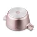 STARKE PRO Zestaw garnków ceramicznych na indukcję Naturale Rose Gold 10 elementów