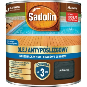Sadolin Olej Antypoślizgowy Antracyt 2,5L