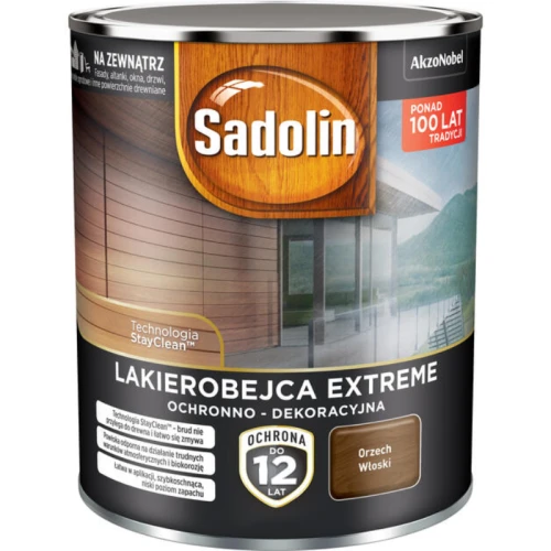 Sadolin Extreme Lakierobejca Ochronno-Dekoracyjna Orzech włoski 0,7L