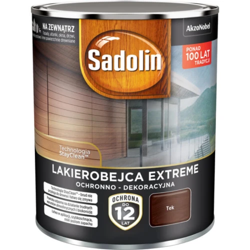 Sadolin Extreme Lakierobejca Ochronno-Dekoracyjna Tek 0,7L