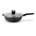 STARKE PRO Patelnia WOK na indukcję z pokrywką Yasai 32 cm