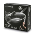 STARKE PRO Patelnia WOK na indukcję z pokrywką Yasai 32 cm