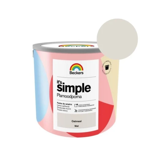 BECKERS Farba It's Simple Oatmeal 5L