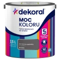 Dekoral farba lateksowa Moc koloru Ciemny popielaty 2,5 l