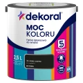 Dekoral farba lateksowa Moc koloru mała czarna 2,5 l