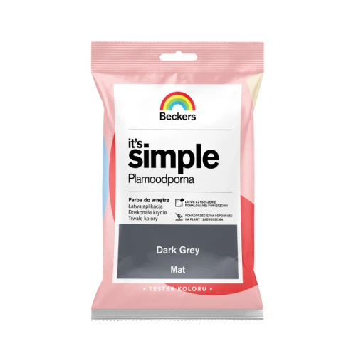 Beckers It’s Simple Dark Grey - tester 0,05 l