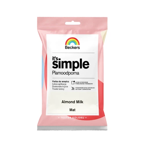 Beckers It’s Simple Almond Milk - tester 0,05 l