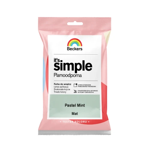 Beckers It’s Simple Pastel Mint - tester 0,05 l
