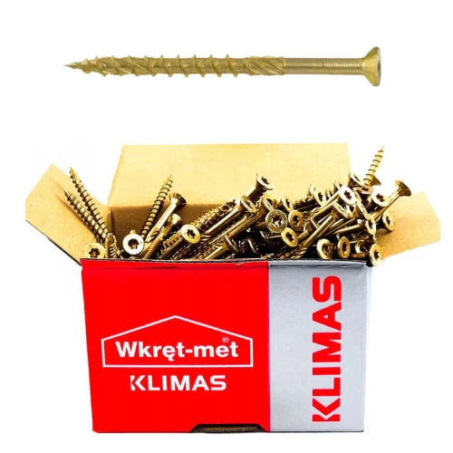Wkręt-met Wkręty konstrukcyjne do drewna KMWHT 6x140 mm TX30 - 100 szt.