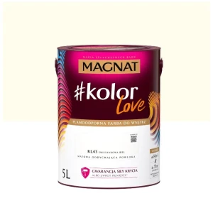 MAGNAT Farba #kolorLove KL43 śmietankowa biel 5L