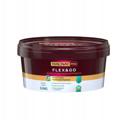 MAGNAT PRO FLEX&amp;GO Elastyczna masa naprawcza 0,5 kg