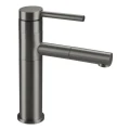 DEANTE Bateria umywalkowa z wyciąganą wylewką ORA titanium BGE_D22M