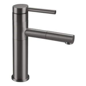 DEANTE Bateria umywalkowa z wyciąganą wylewką ORA titanium BGE_D22M