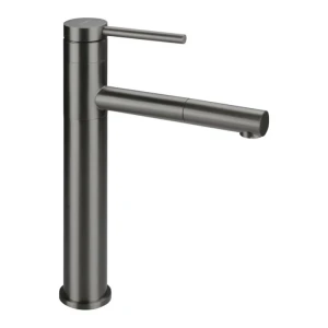 DEANTE Bateria umywalkowa wysoka z wyciąganą wylewką ORA titanium BGE_D22K