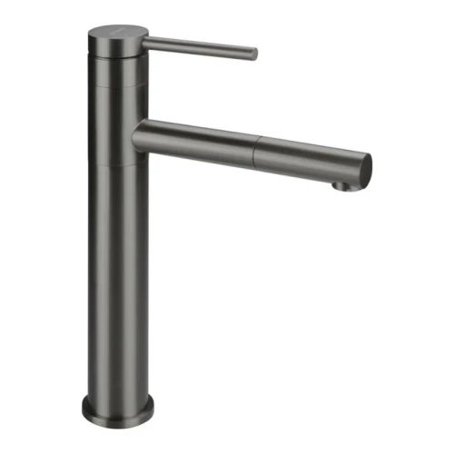 DEANTE Bateria umywalkowa wysoka z wyciąganą wylewką ORA titanium BGE_D22K