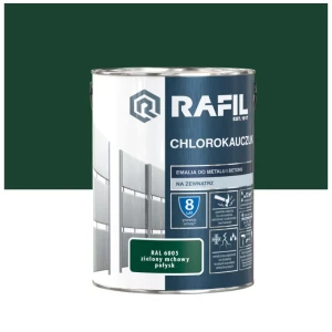 RAFIL Chlorokauczuk RAL 6005 zielony mchowy połysk 5L