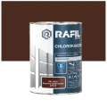 RAFIL Chlorokauczuk RAL 8016 brązowy mahoniowy połysk 5L