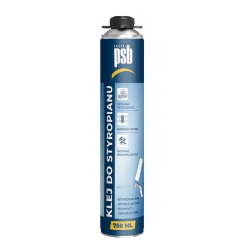 PSB Klej do styropianu pistoletowy 750ml