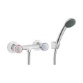 Deante Bateria Teno Chrom Natryskowa BON041D