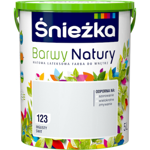 Śnieżka Lateksowa Barwy Natury mglisty świt 123 5L