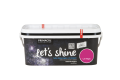 PRIMACOL DECORATIVE Farba Let's shine 2 l Las Vegas - Farba z brokatem
