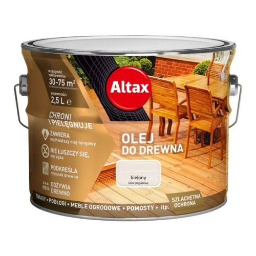 ALTAX OLEJ DO DRWNA BIELONY 2,5L