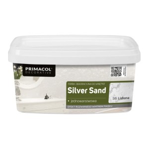 PRIMACOL Farba dekoracyjna Silver Sand 1 l Lisbona S6