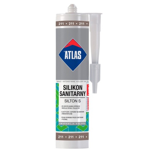 Silikon Atlas Silton S 211 cementowy 280 ml