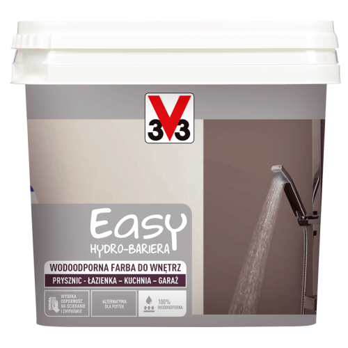V33 FARBA EASY HYDRO-BARIERA BIAŁY 0,75 L