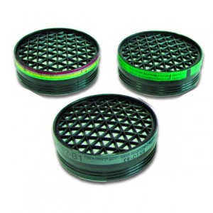 LAHTI PRO Pochłaniacz do półmasek euromask uno-new a1, b1, e1, k1 (abek)