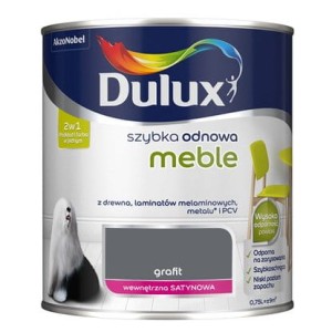 Farba Dulux Szybka Odnowa Meble 0,75l Grafit