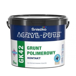 Śnieżka Acryl-Putz GK 42 Grunt polimerowy kontakt 5KG