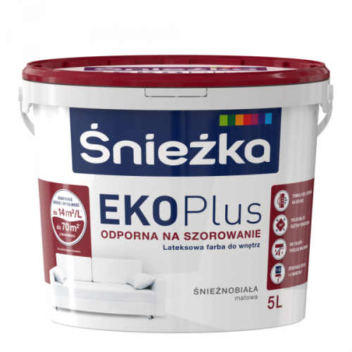 Śnieżka EKO Plus Farba lateksowa 5L