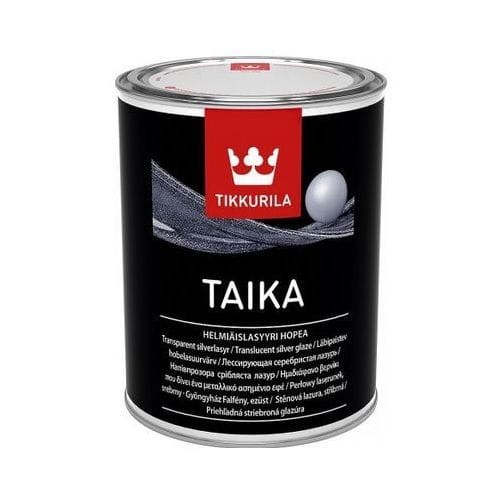 Lazura perłowa Tikkurila Taika Pearl Glaze Srebrna 0,9l