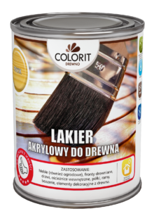 Lakier Akrylowy Do Drewna Połysk 750Ml