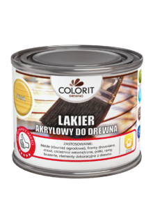 Colorit Lakier Akrylowy Do Drewna Połysk 375Ml