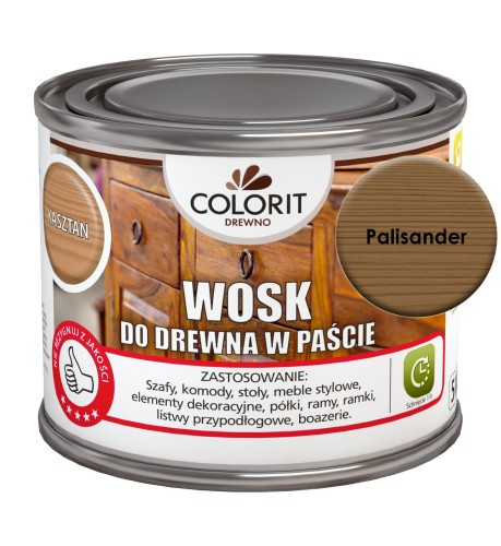 Colorit Wosk Do Drewna w Paście Palisander 500Ml